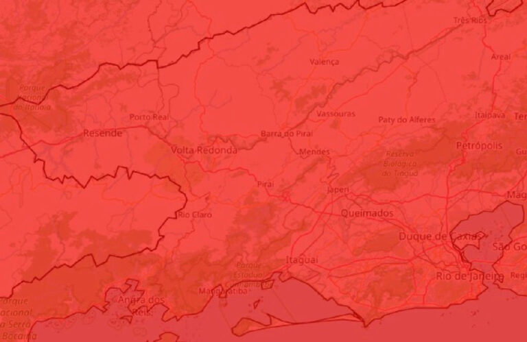 Alerta vermelho indica onda de calor extremo no Sul do Rio e na Costa Verde