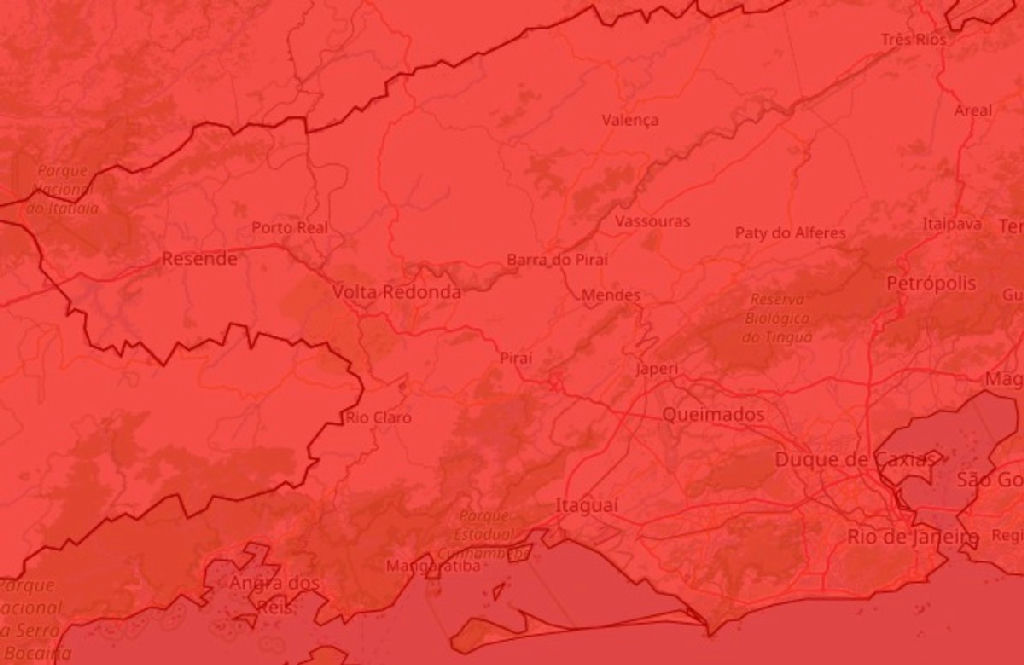 Alerta vermelho indica onda de calor extremo no Sul do Rio e na Costa Verde