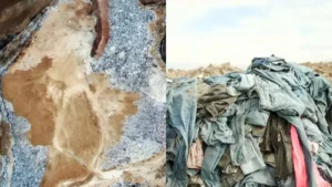 Descarte de 60 mil toneladas de roupas no Atacama cria montanha visível do espaço