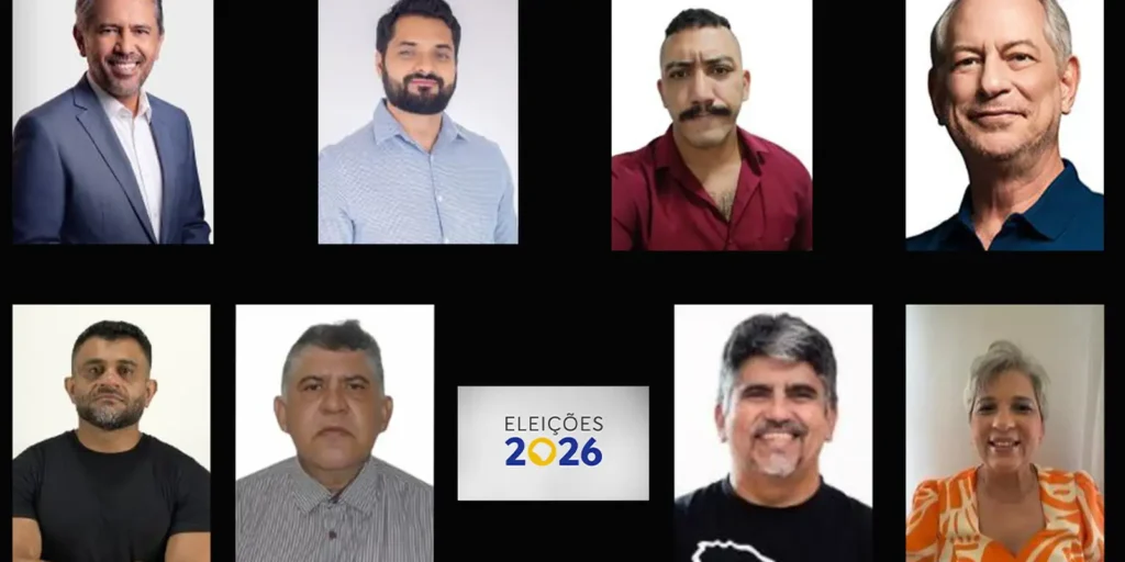 Eleições 2026 no Ceará contam com oito nomes na disputa pelo governo estadual