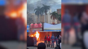 Incêndio em carrinho de pipoca assusta público antes de show de Luan Santana em Goiânia