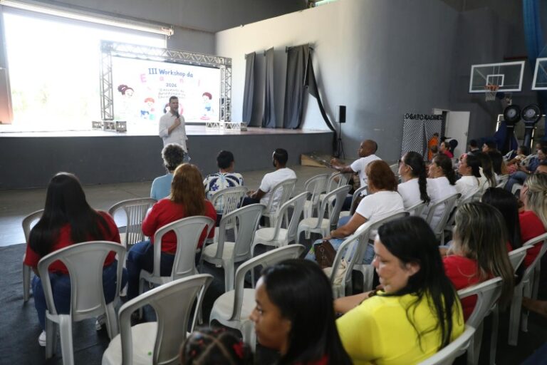 São João da Barra reúne centenas de profissionais em workshop de educação infantil