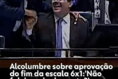 Alcolumbre celebra articulação política após aprovação do fim da escala 6x1 no Senado
