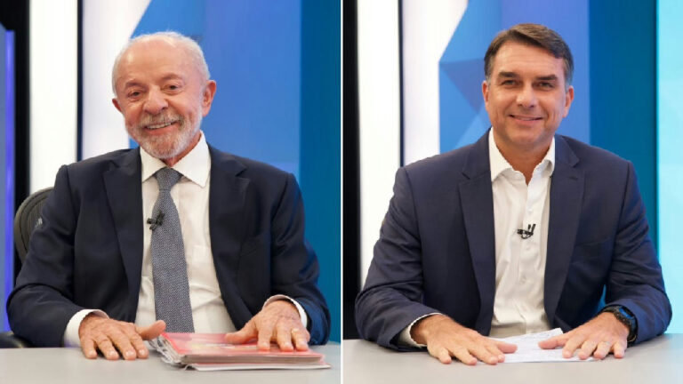 Bandeirantes sedia primeiro embate televisivo entre Lula e Flávio Bolsonaro