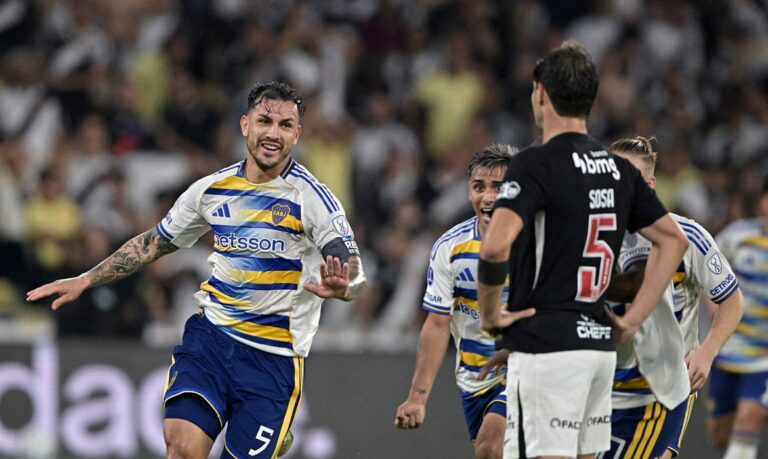 Boca Juniors vence o Vasco no Maracanã e elimina rival na Copa Sul-americana