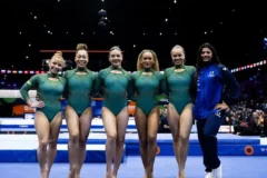Brasil alcança a quinta posição na final por equipes do Mundial de Ginástica em Roterdã