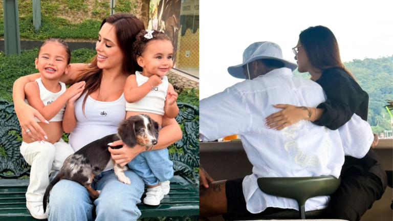 Bruna Biancardi compartilha momentos em família com Neymar e exibe gestação