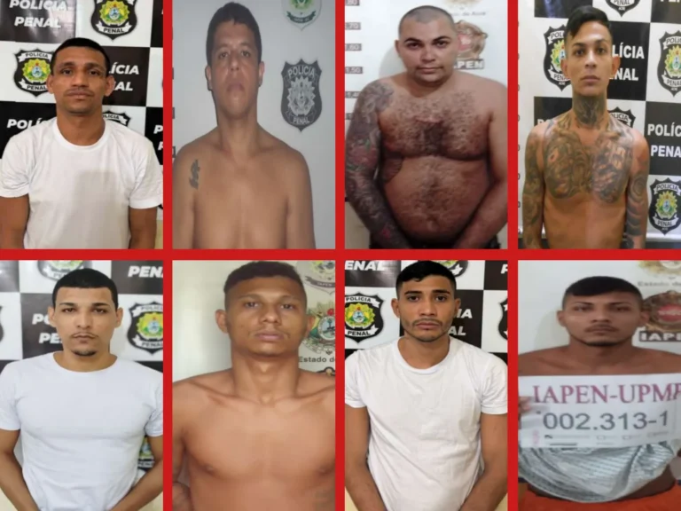 Buscas por oito detentos foragidos de presídio no interior do Acre completam 48 horas