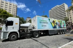 Caminhão do cidadão leva serviços essenciais a fortalez e ao cariri