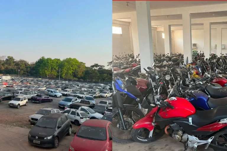 Cuiabá realiza leilão de carros e motos com lances iniciais a partir de quinhentos reais
