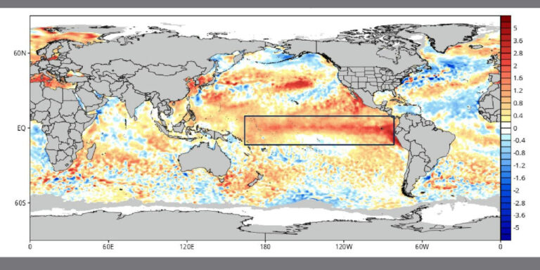 El Niño pode atingir intensidade histórica e superar registros desde 1950