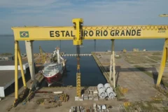 Estaleiro Rio Grande retoma construção naval após uma década e projeta 1,7 mil vagas