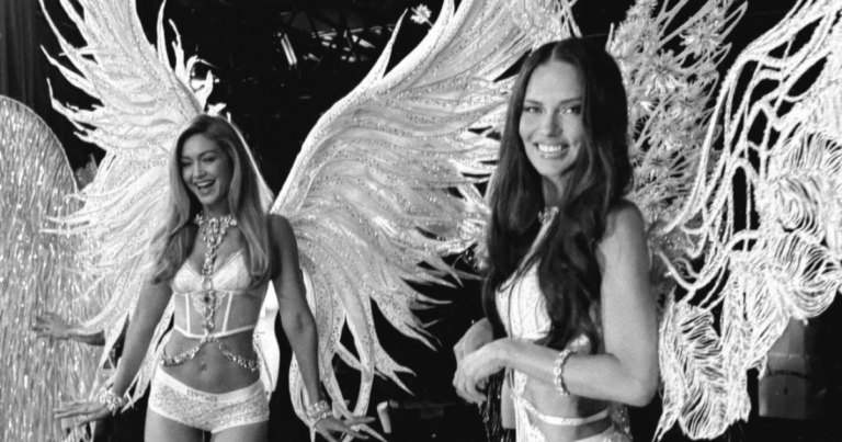 Gigi Hadid compartilha bastidores do VSFS e destaca encontro com Adriana Lima