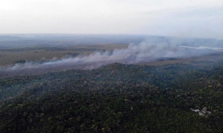 Governo federal amplia forças para conter avanço de incêndios no Pará