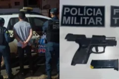 Homem é detido após exibir pistola em festival no interior do Piauí