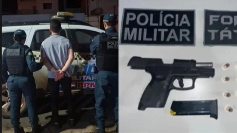 Homem é detido após exibir pistola em festival no interior do Piauí