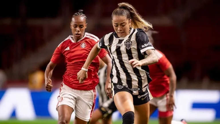 Internacional e Atlético-mg empatam no Beira-rio pela Copa do Brasil Feminina