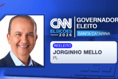 Jorginho Mello garante novo mandato como governador de Santa Catarina ainda no primeiro turno