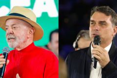 Lula e Flávio focam em cortes para redes sociais no primeiro debate na TV
