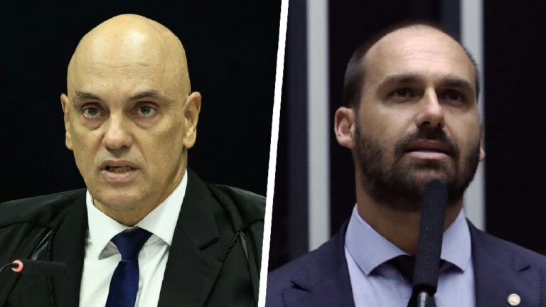 Moraes ordena prisão de Eduardo Bolsonaro e cancela passaportes do ex-deputado