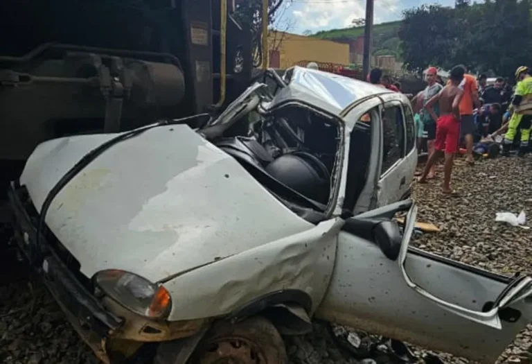 Motorista ferido em colisão com trem em juiz de fora segue grave e passará por transferência