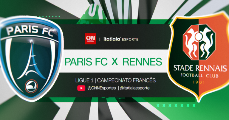 Paris FC e Rennes se enfrentam pelo Campeonato Francês com transmissão ao vivo