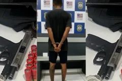 Polícia Civil desarticula esquema de tráfico e apreende armamento pesado no Maranhão