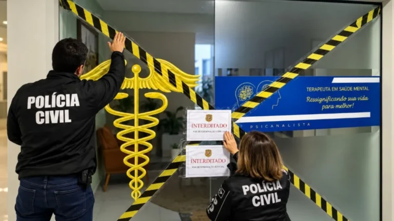 Polícia Civil interdita consultório em Santa Catarina após denúncias de crimes sexuais