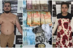 Polícia prende casal suspeito de expulsar moradores e gerenciar tráfico em Caucaia