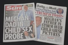 Thomas Markle, pai de Meghan, entra na mira da justiça por suspeita de posse de material de abuso infantil