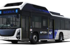 Toyota evolui ônibus a hidrogênio Sora com autonomia superior a 300 km