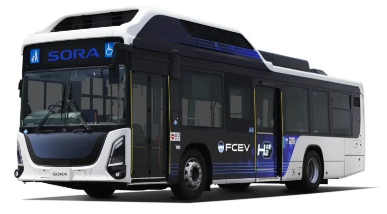 Toyota evolui ônibus a hidrogênio Sora com autonomia superior a 300 km