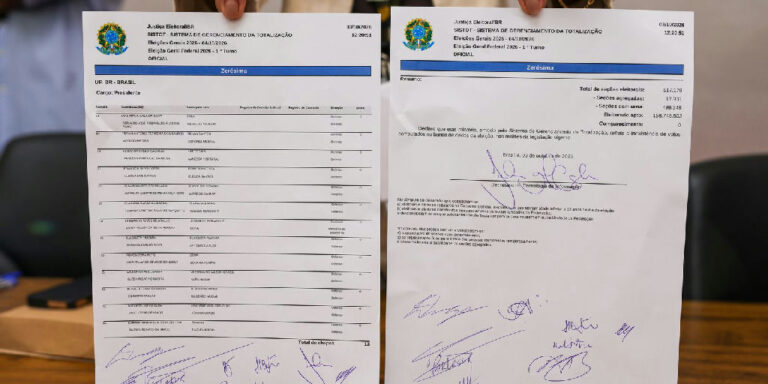 TSE realiza auditoria final e emite zerézima antes do primeiro turno das eleições