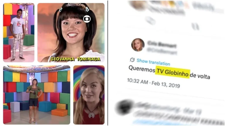 TV Globinho retorna em edição especial com programação nostálgica