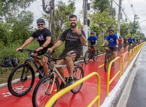 Revitalização da Ciclovia que liga a Praia do Pecado/Lagoa à praia dos Cavaleiros. Macaé/RJ.