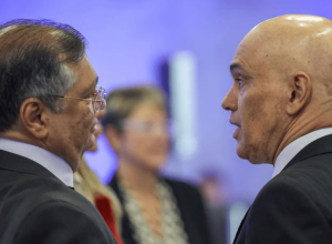 Flávio Dino e Alexandre de Moraes  • Reprodução/Instagram