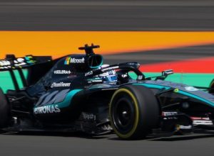 Russell coloca Mercedes na pole da sprint na China; Antonelli é 2º  • Divulgação/Mercedes