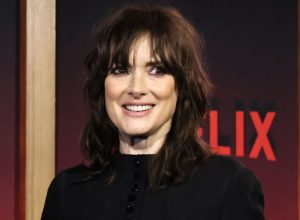 HOLLYWOOD, CALIFORNIA - NOVEMBER 06: Winona Ryder attends Netflix's "Stranger Things" Season 5 Wo...