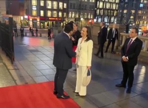 María Corina Machado visita Parlamento Norueguês  • Reuters