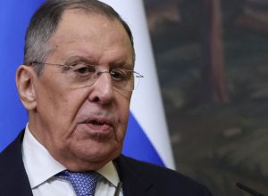 Ministro das Relações Exteriores da Rússia, Sergei Lavrov, em Moscou 16 de junho de 2026  •...