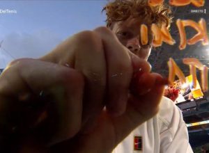 Sinner manda mensagem para compatriotas  • Reprodução