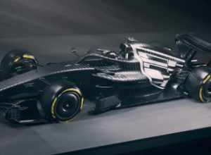 Cadillac lançou pintura especial para sessão de testes em Barcelona  • Reprodução/Instagra...