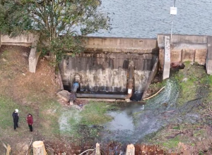 Corsan descarta risco de rompimento na barragem Arroio São Luiz após novas vistorias