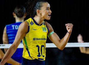 Gabi Guimarães, capitã da Seleção Brasileira de Vôlei  • Foto: Divulgação/ FIVB
