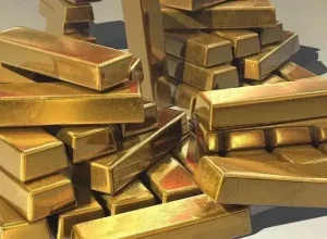 Barras de ouro  • Reprodução