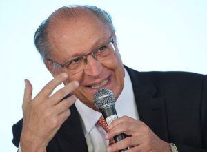 Vice-presidente e ministro do Desenvolvimento, Indústria, Comércio e Serviços, Geraldo Alckmin...